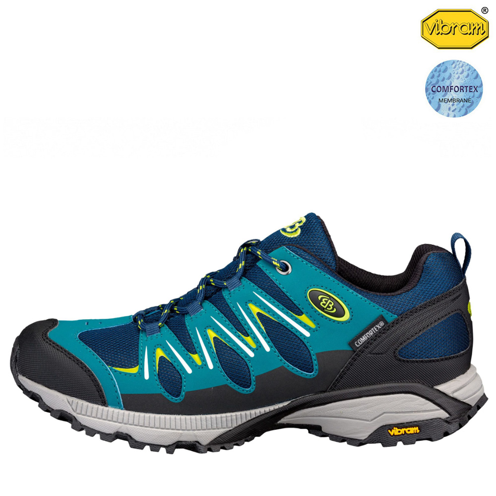 Brütting - wasserdichte Vibram Outdoorschuhe Expedition, blau