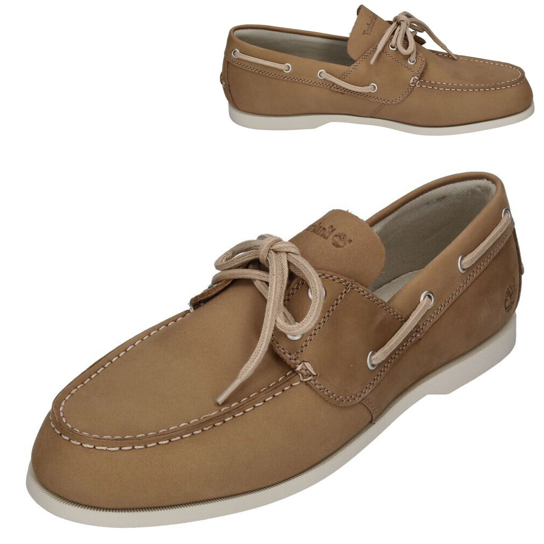Timberland Herren Bootsschuhe Cedar Bay-Leder, beige