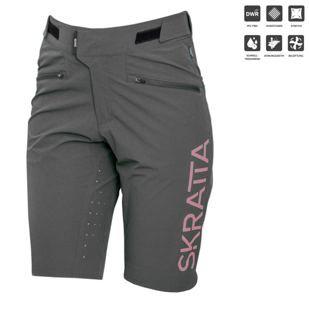 Skratta - Damen Bente Shorts - kurze Hosen Stretch Radhose Wanderhose