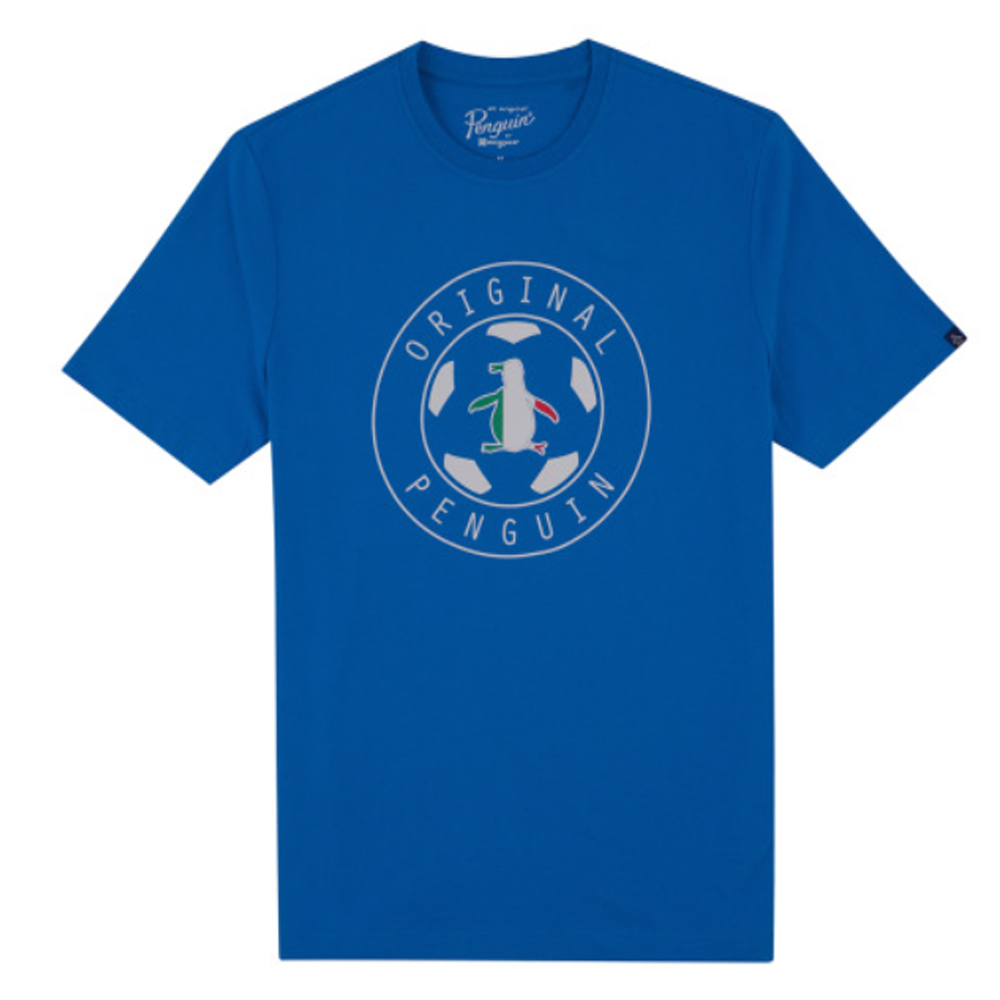 Penguin - T-Shirt aus Bio Baumwolle GAME, blau