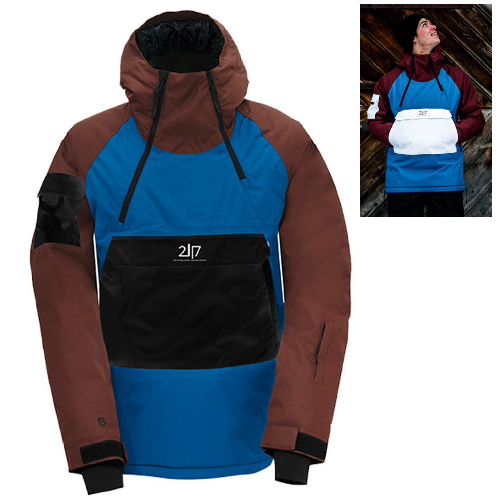 2117 of Sweden Liden Anorak / Skijacke – 10.000 mm Wassersäule, bunt