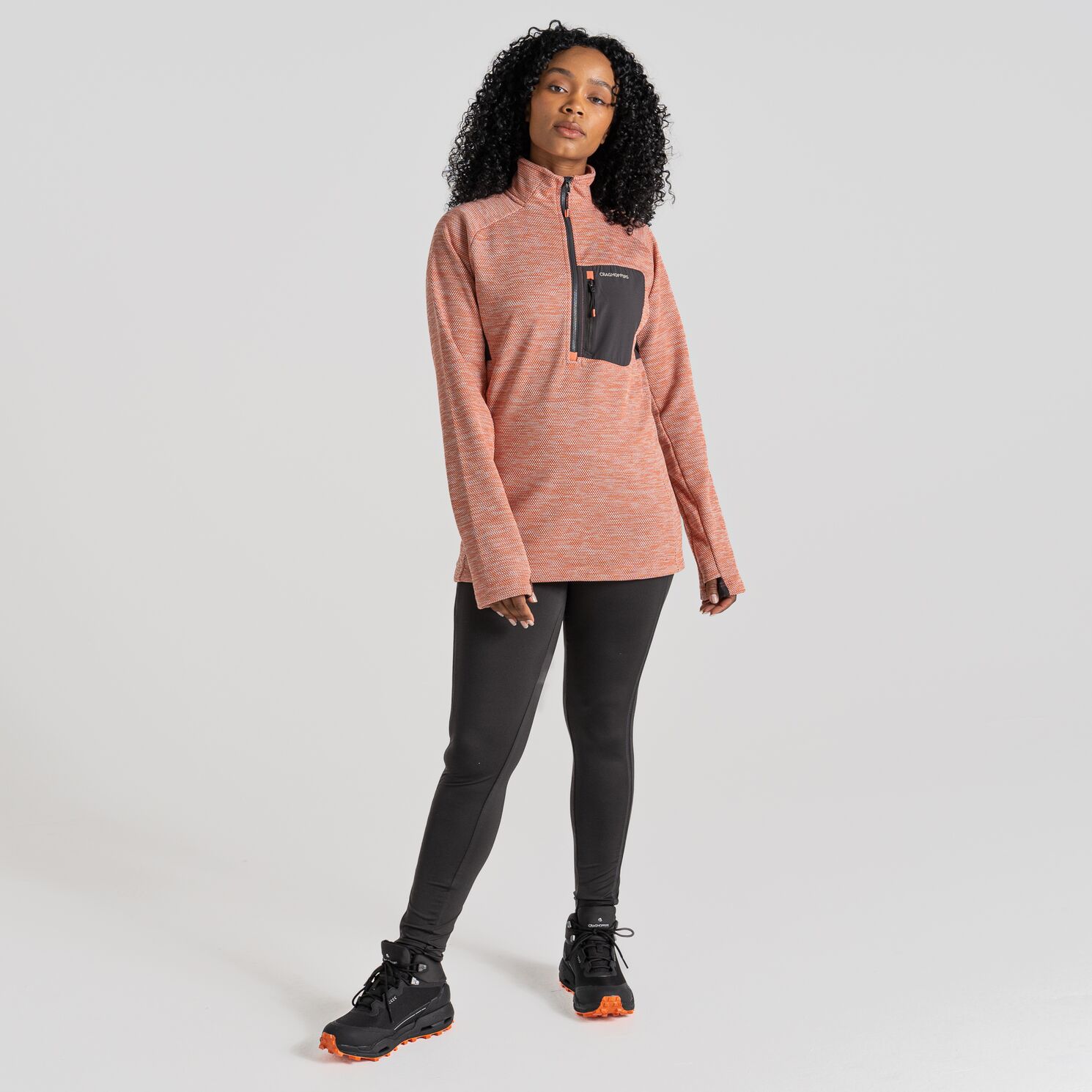 Craghoppers - Trina Hooded Jacket - Damen Fleecejacke Sportjacke