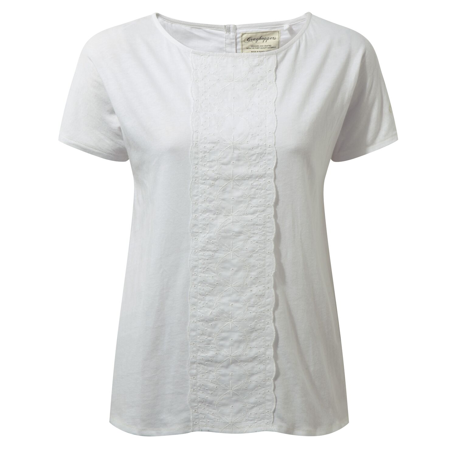 Craghoppers - Connie SS Shirt Damen T-Shirt, weiß