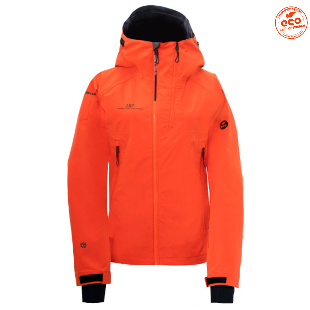 2117 of Sweden - 3L Jacket KVILLE wasserdichte Hardshelljacke, flame