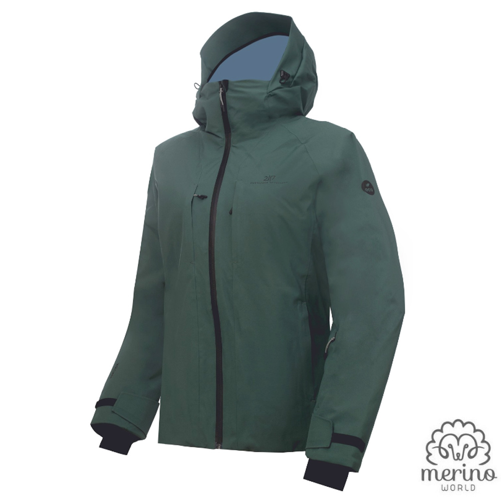 2117 of Sweden Edum Skijacke Damen | 15k/15k | Merino Inside