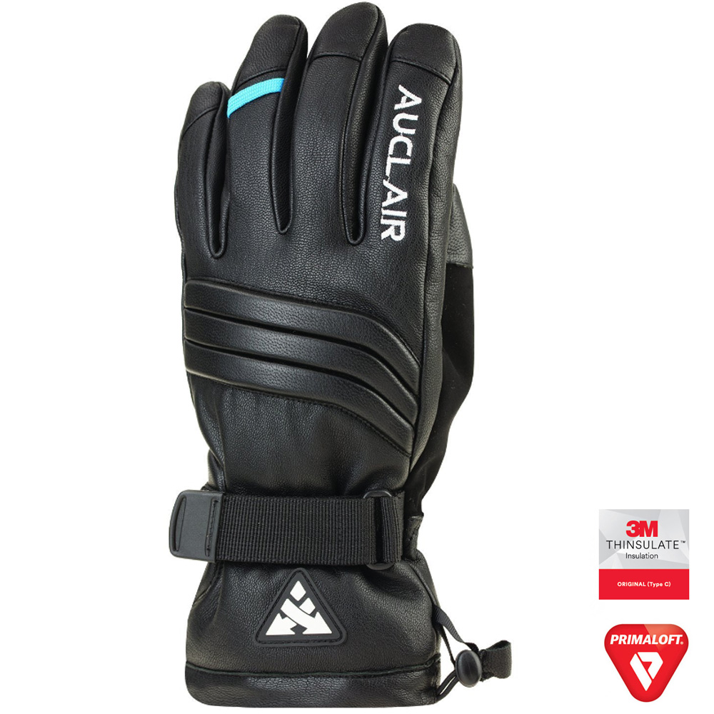 Auclair - Auclair Glacier Valley Leder Winterhandschuhe, schwarz