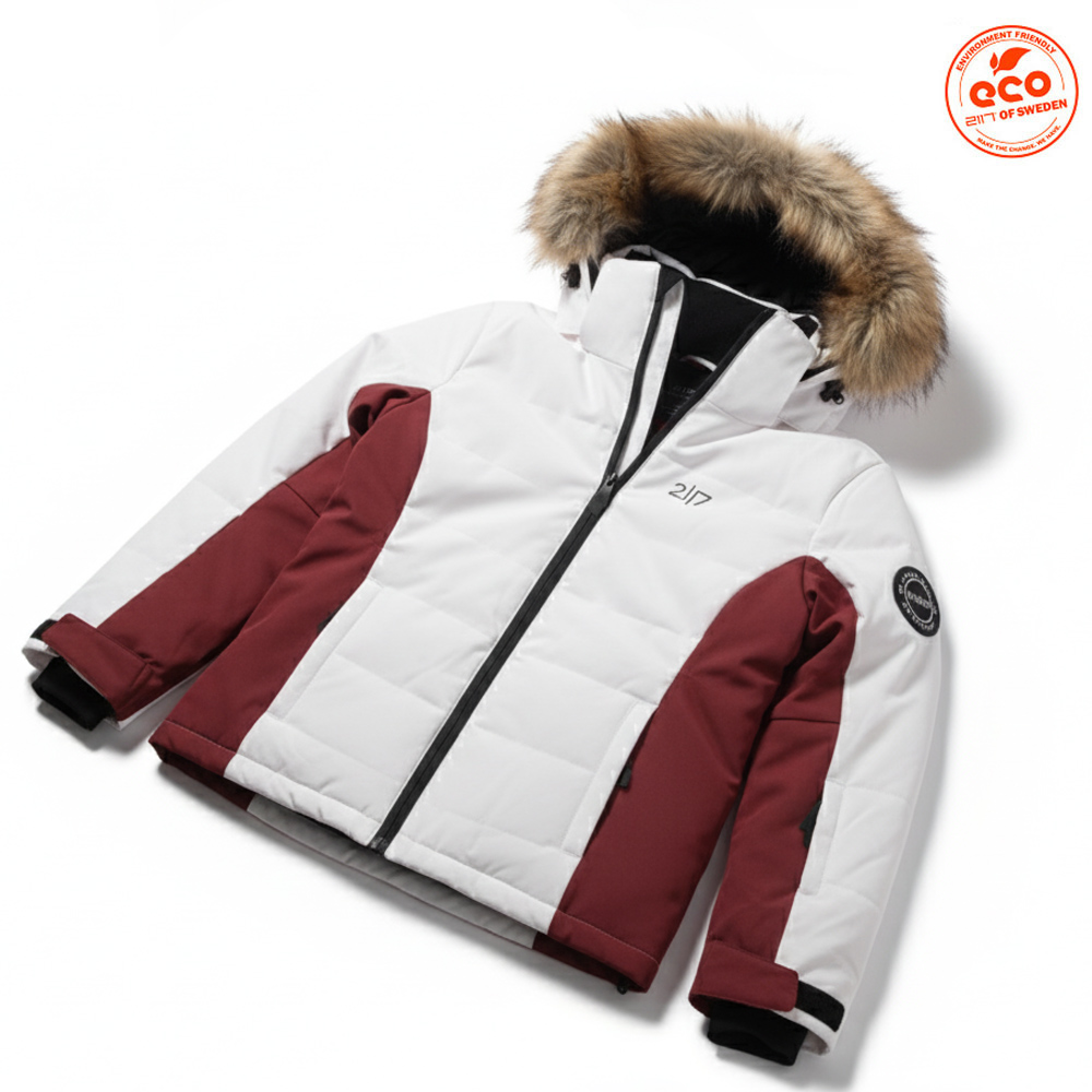 2117 of Sweden - Damen ECO KALLAND Winterjacke Skijacke, rose
