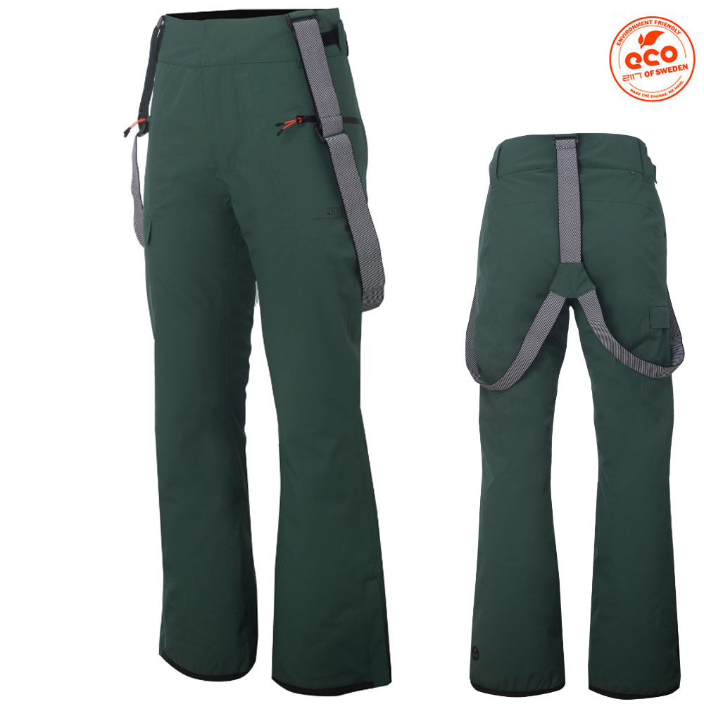 2117 of Sweden - Herren Skihose SALA 15K – wasserdicht warm, green