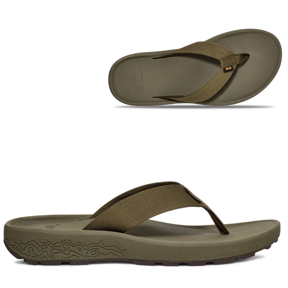 TEVA - ORIGINAL Hydratrek FLIP - Sandalen, dark olive