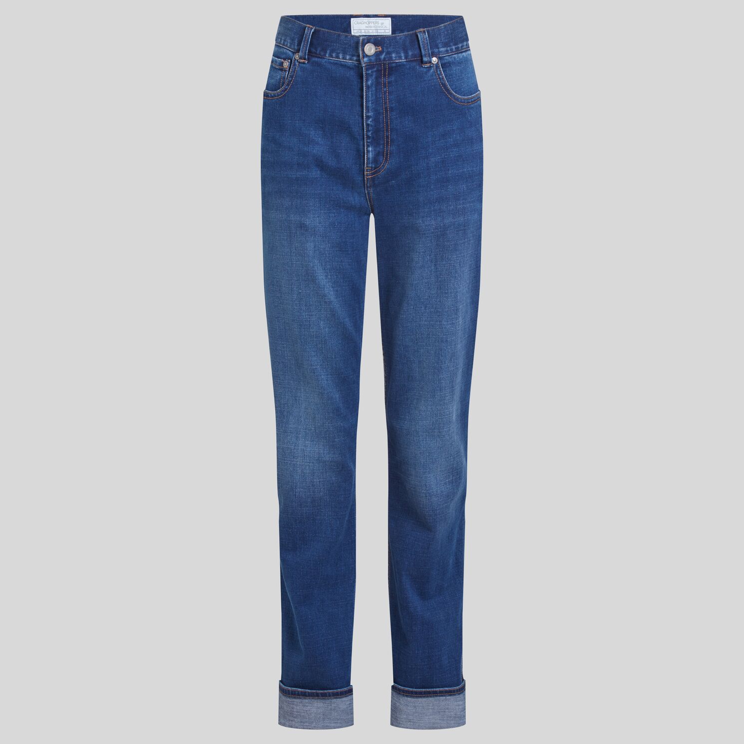 Craghoppers - Mückenschutz Damen Stretch Jeans Jesi, blau