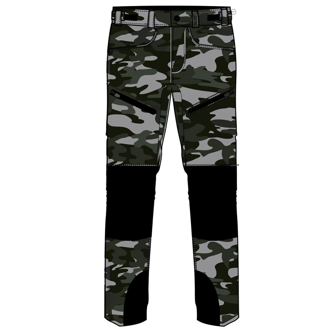 True North - Herren Outdoorhose HPC – robust & funktional, camo