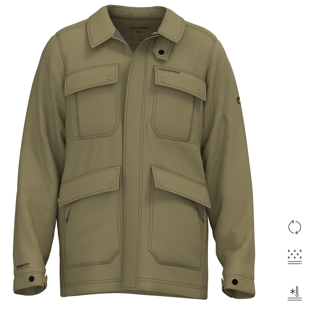 Craghoppers - Sandarac Jacket - Herren Regenjacke Casual, olive