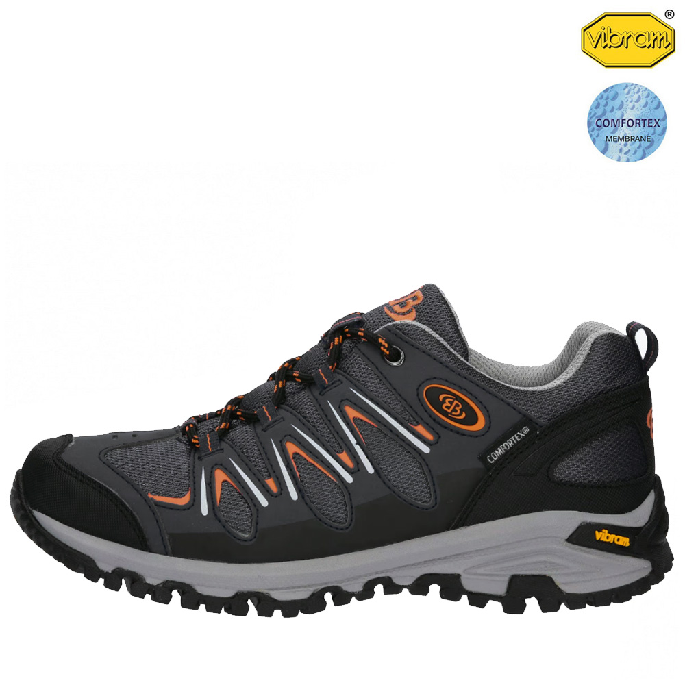 Brütting - wasserdichte Vibram Outdoorschuhe Expedition, grau