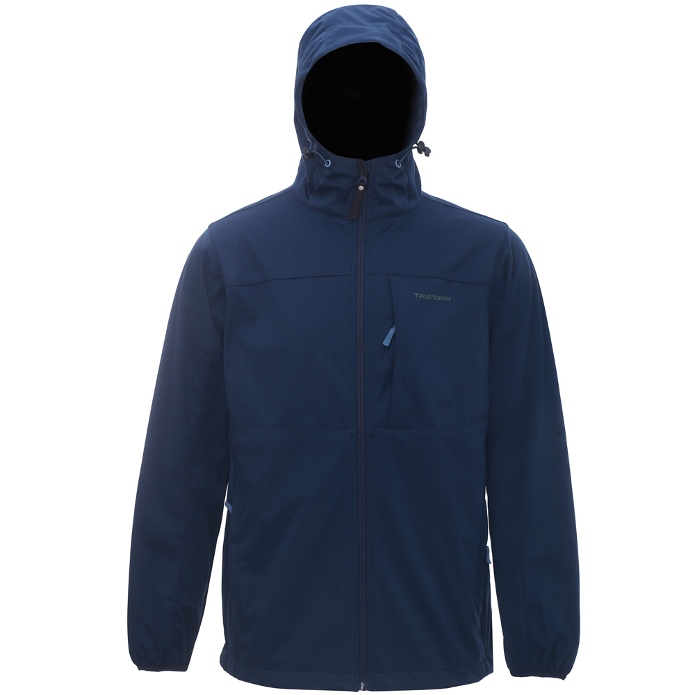 TRUE NORTH - Softshelljacke Herbstjacke Herren Outdoorjacke, navy