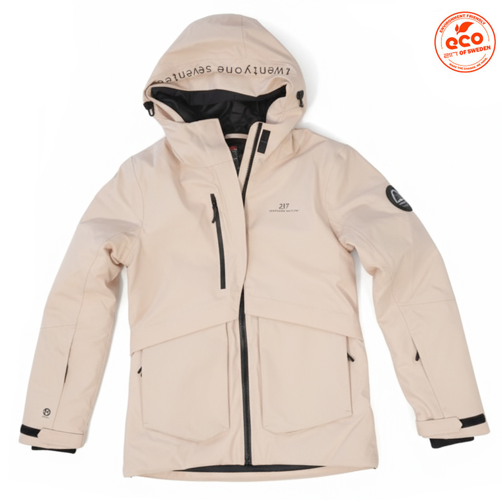 2117 of Sweden Gärdet Skijacke Damen | 15k/15k | 4-Wege-Stretch, rose