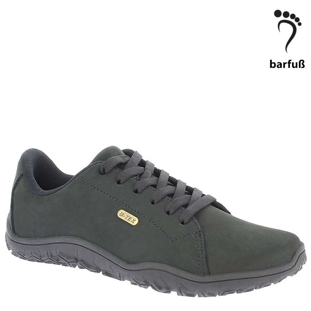 Lackner - Barfußschuh Bare Low TX wasserdicht, schwarz