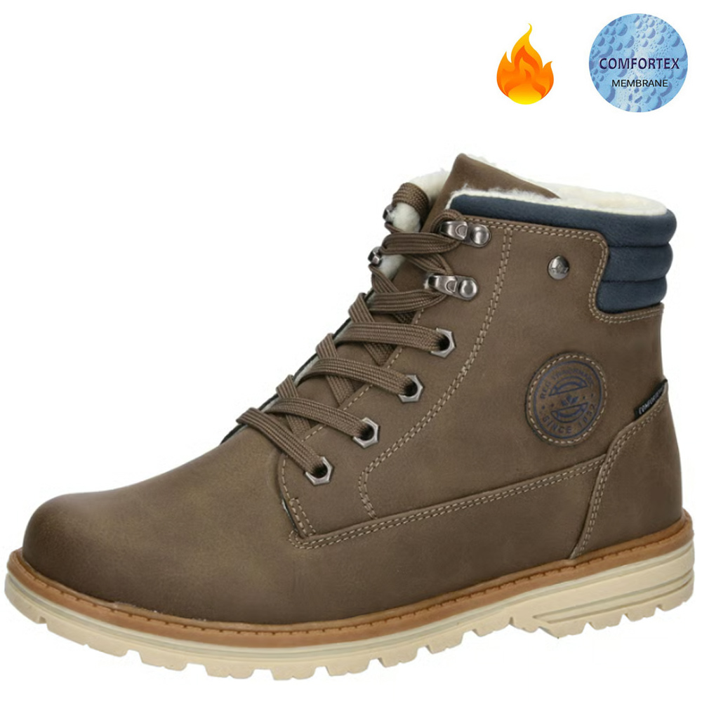 LICO - Magnus Boots Winterboots wasserdicht, braun