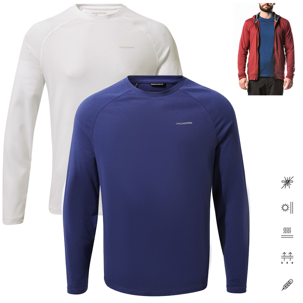 Craghoppers - NosiLife Bayame Shirt mit langem Ärmel Anti-Insekten