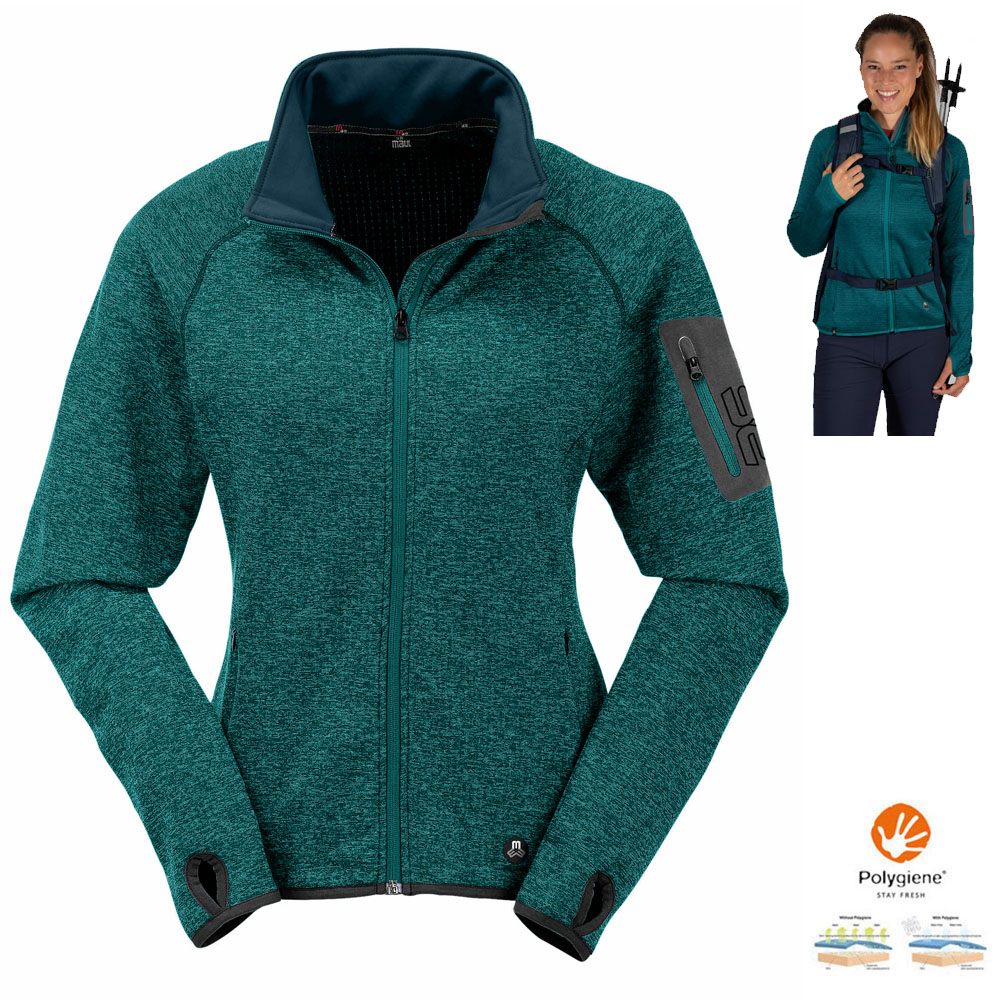 MAUL Sport Gratlspitze II Fleecejacke Damen – atmungsaktiv & warm