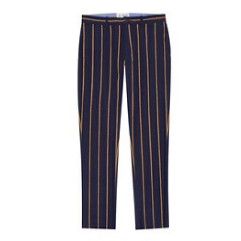 ORIGINAL PENGUIN - Herren lange Hosen vertical stripes, navy
