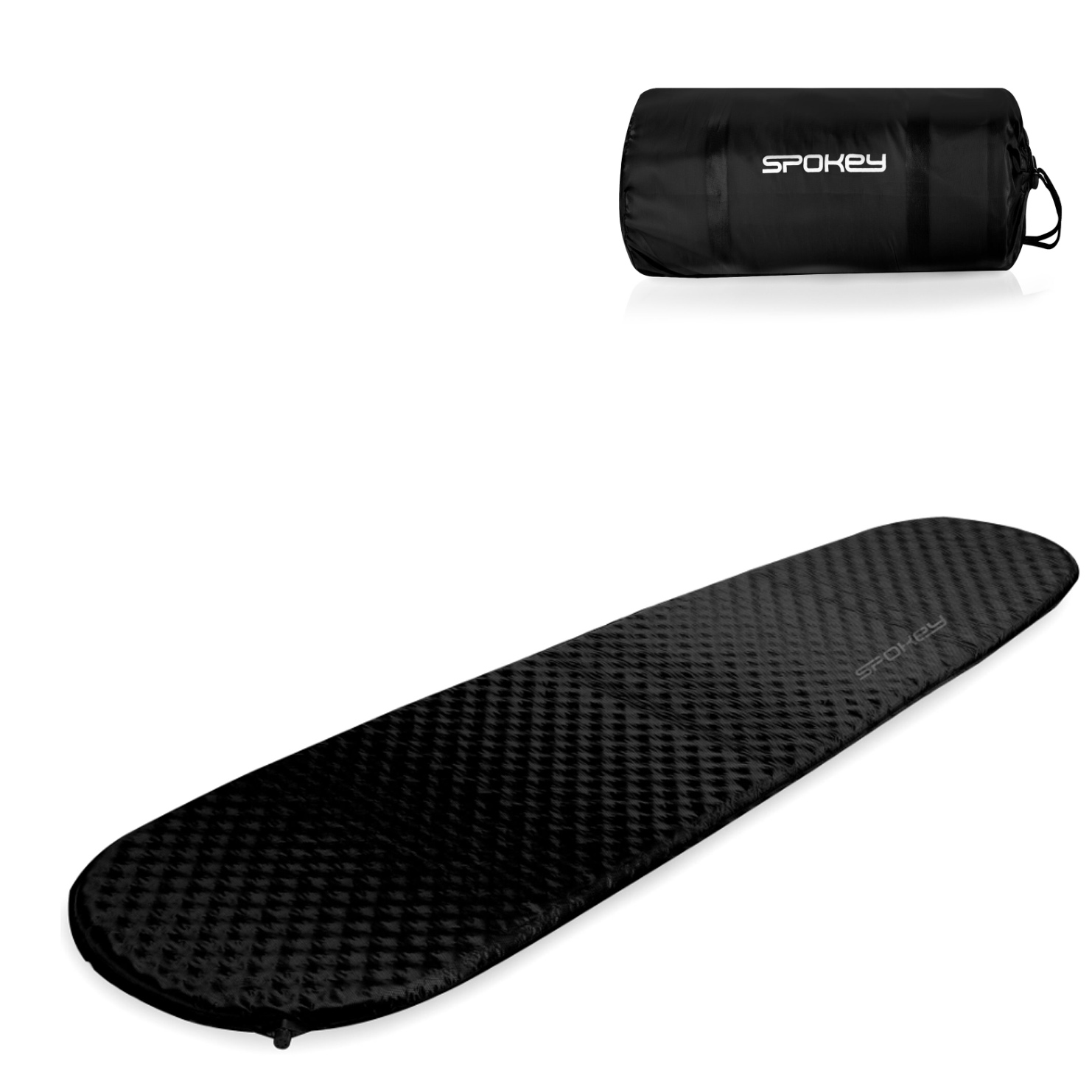 Spokey - Rambler25 ultraleichte selbstaufblasbare Isomatte, blk