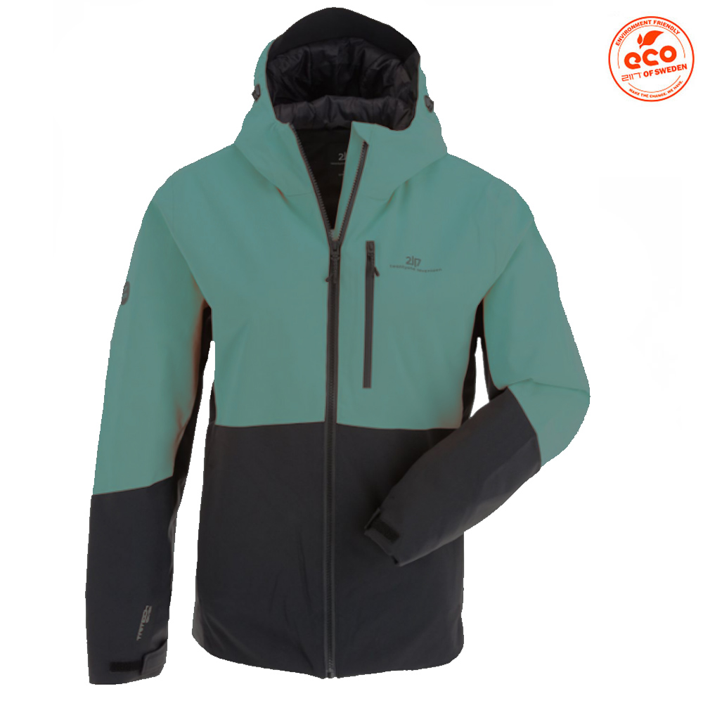 2117 of Sweden Gärdet Skijacke Damen | 15k/15k | 4-Wege-Stretch, blue