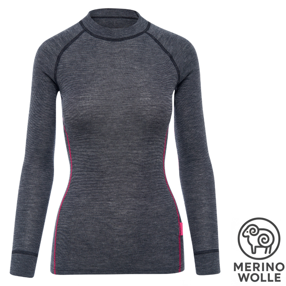 THERMOWAVE - Damen Merino Warm Active Long Sleeve Shirt Longshirt