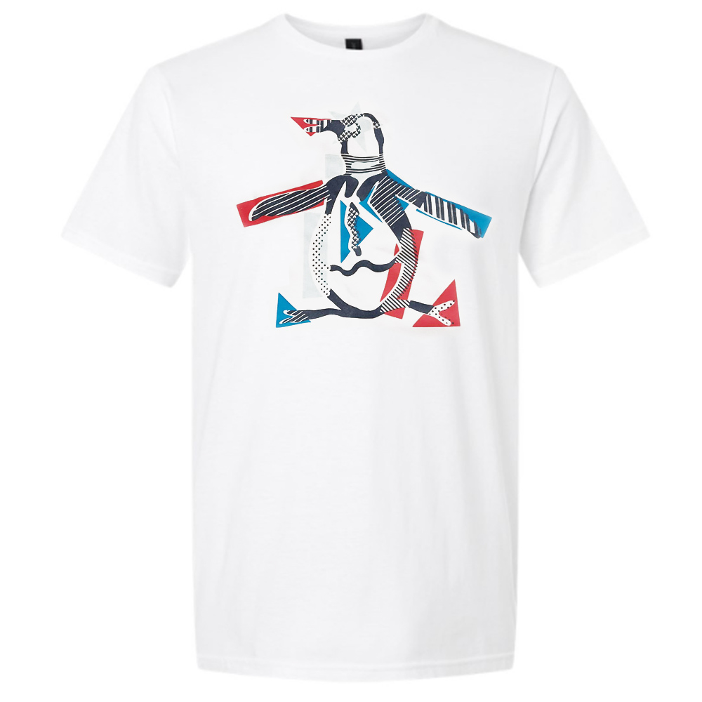 Penguin - T-Shirt aus Bio Baumwolle, weiß