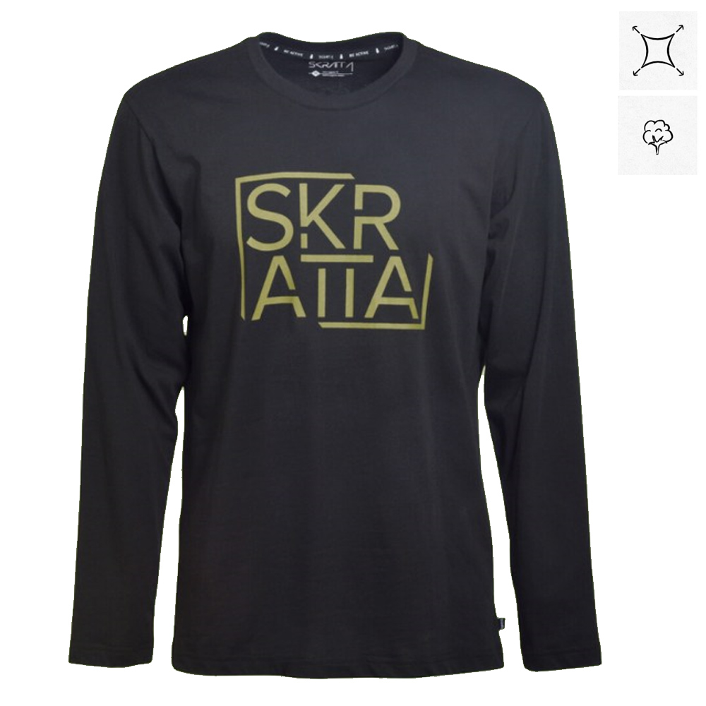 2117 of Sweden - Longshirt aus Bio Baumwolle und Modal, blk