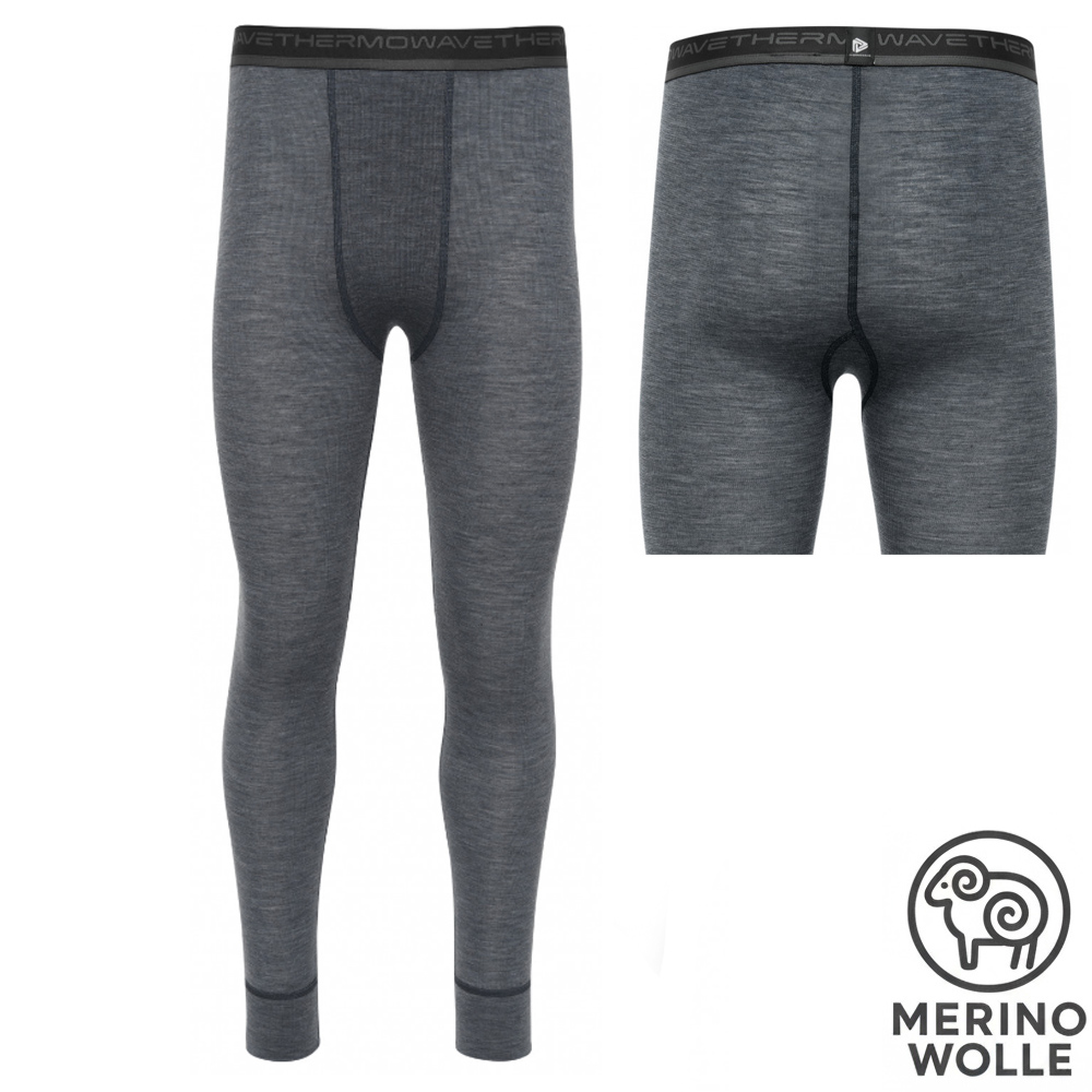 Thermowave - Herren Merino Warm Active Pants Hose, grau