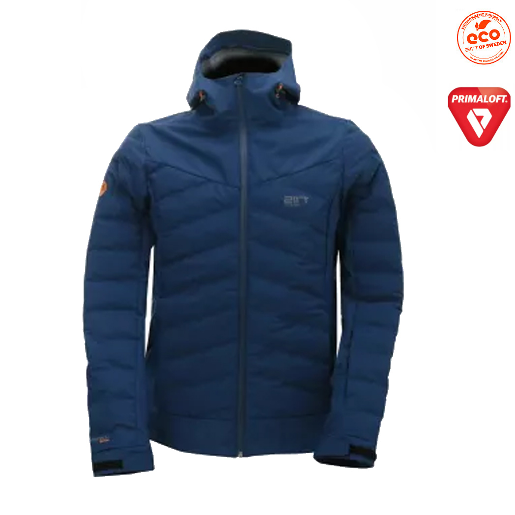 2117 of Sweden - Primaloft Herren Regenjacke 10.000WT, blau