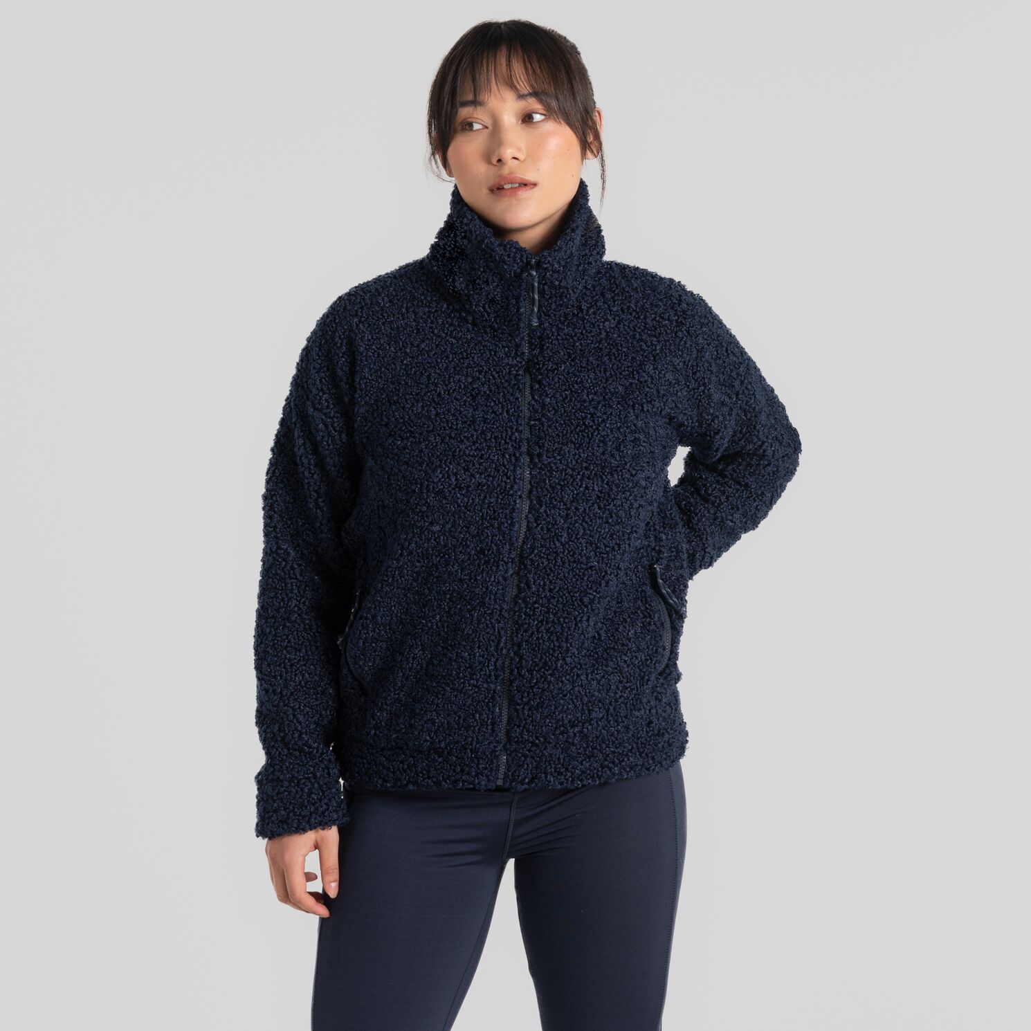 Craghoppers - Ciara - Damen Sherpafleecejacke - navy