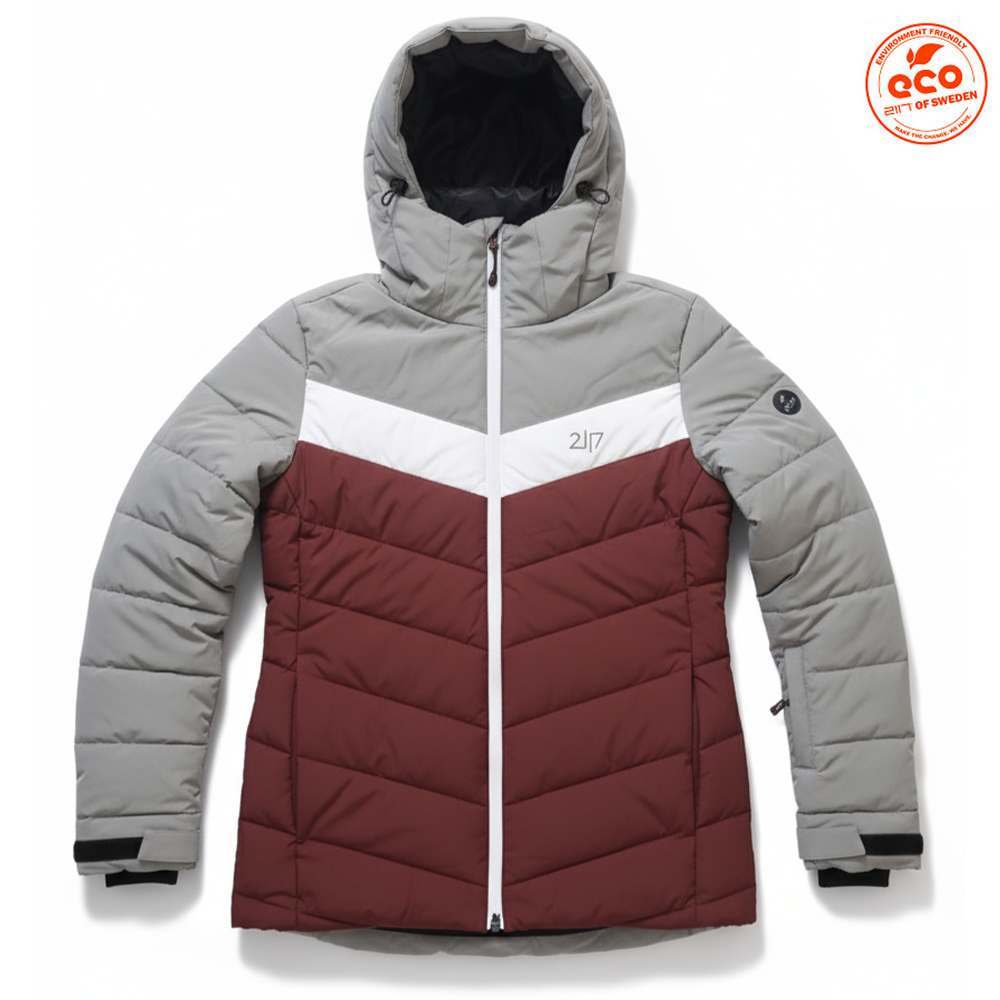 2117 of Sweden - Skijacke Damen | 10k/10k | Winterjacke, white plum