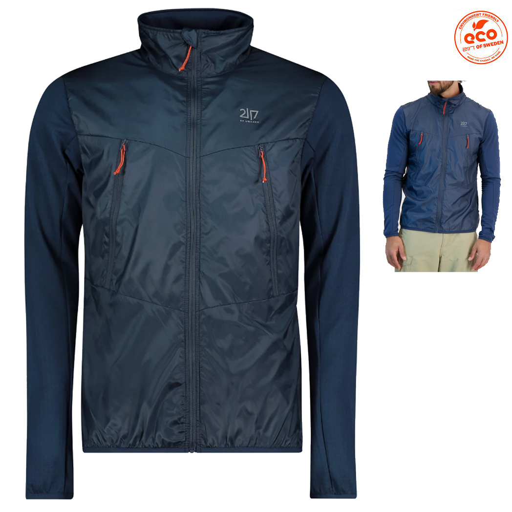 2117 of Sweden - Hybridjacke Klinta Herren Outdoorjacke, navy