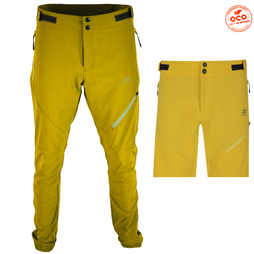 2117 OF SWEDEN - Pant Sandhem - Trekkinghose, gelb