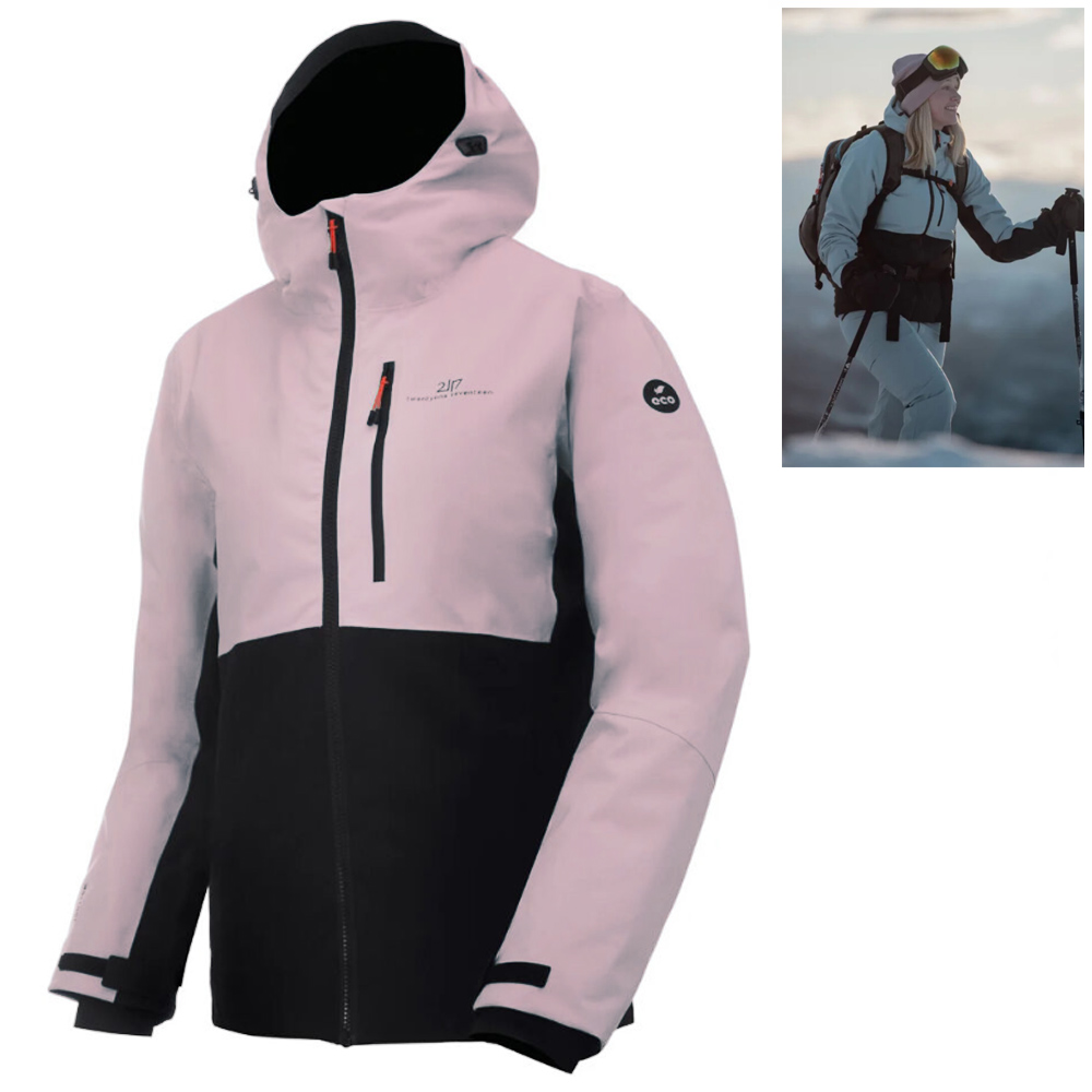 2117 of Sweden - SALA Winterjacke wasserdicht, atmungsaktiv, blk pink