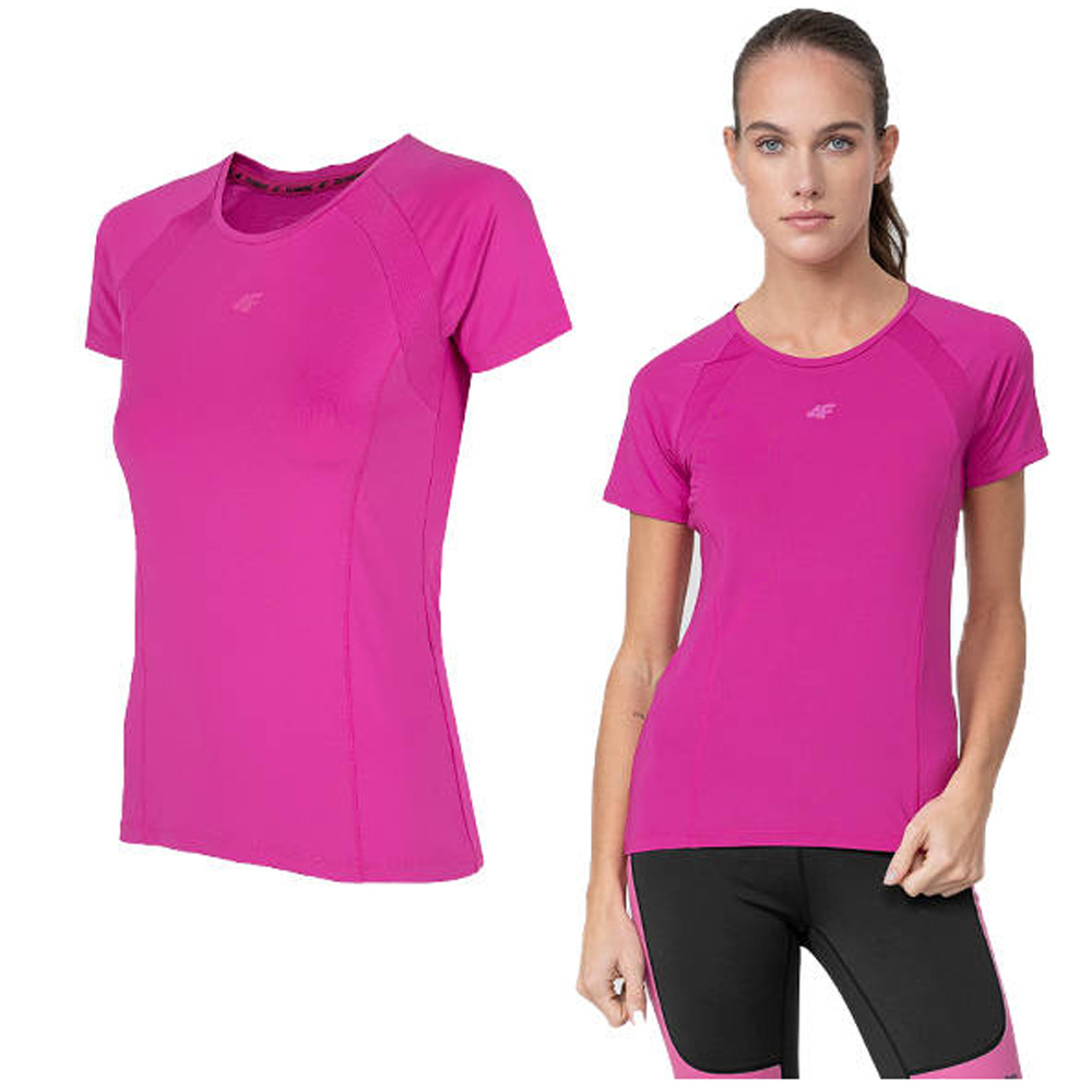 4F - Damen Sport T-Shirt, Laufshirt