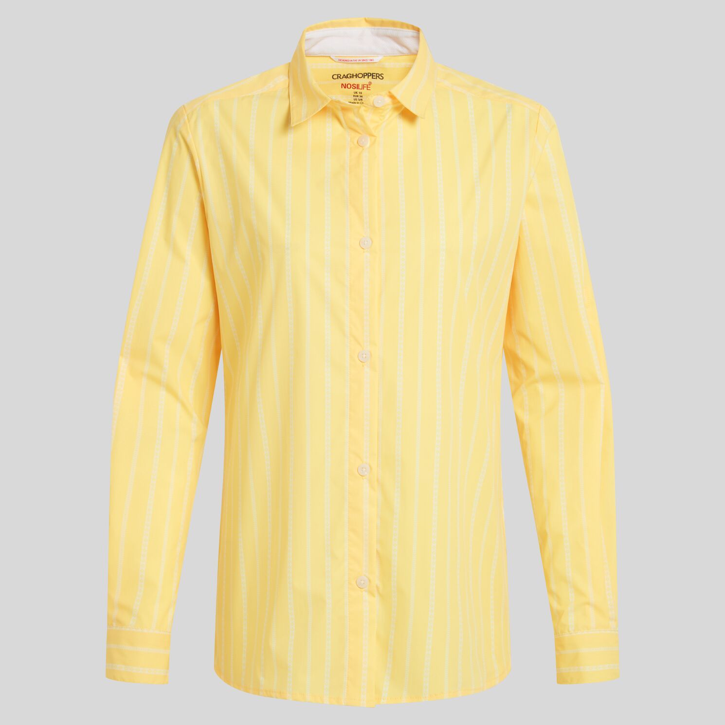 Craghoppers - Nosilife Olaia LS Shirt, langes Hemd Damen Bluse, orange
