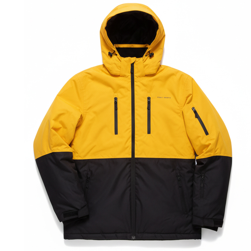 TRUE NORTH - wattierte wasserdichte Herren Regenjacke Winterjacke