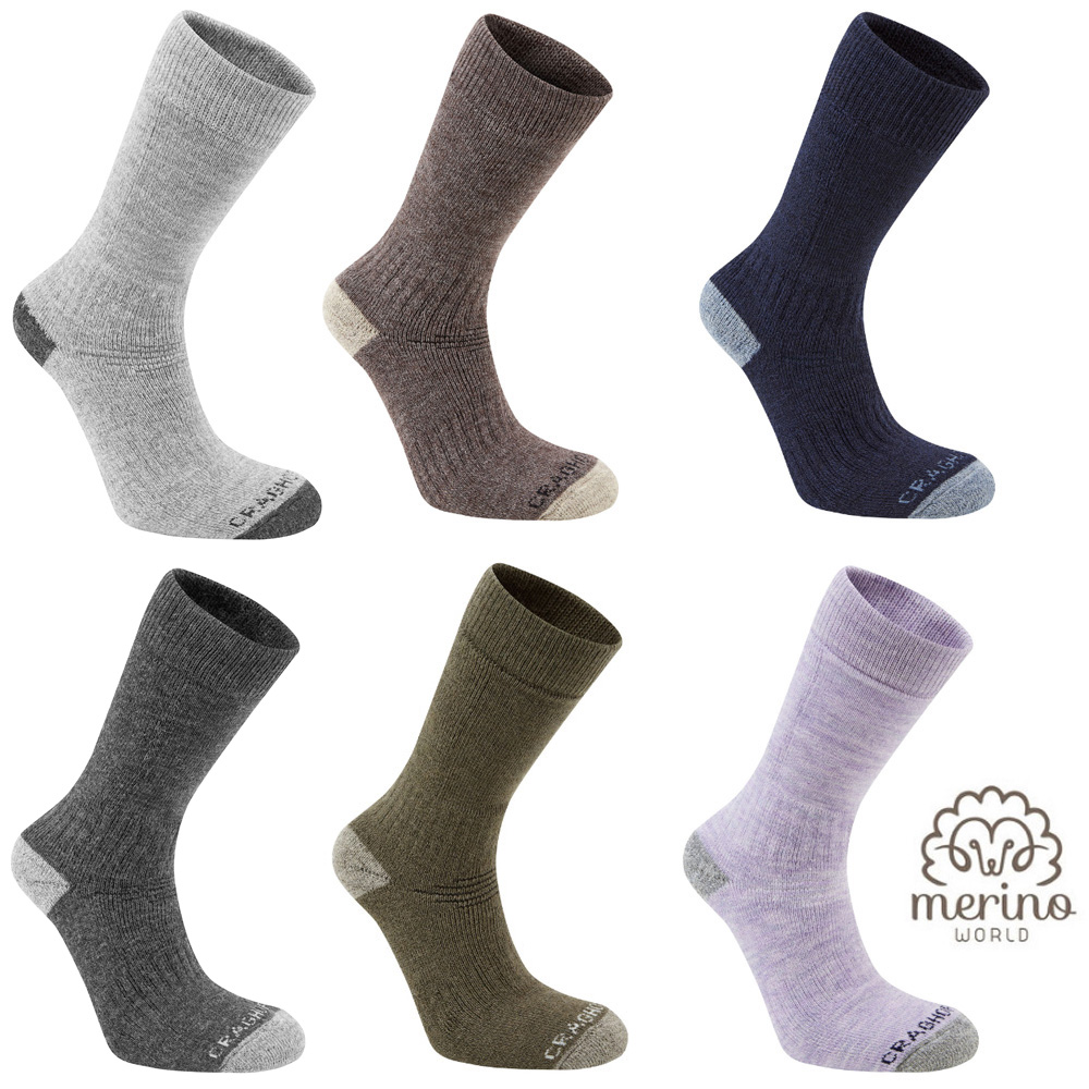 Craghoppers - Merinowolle Socken - Outdoor - Wander- Trekkingsocken