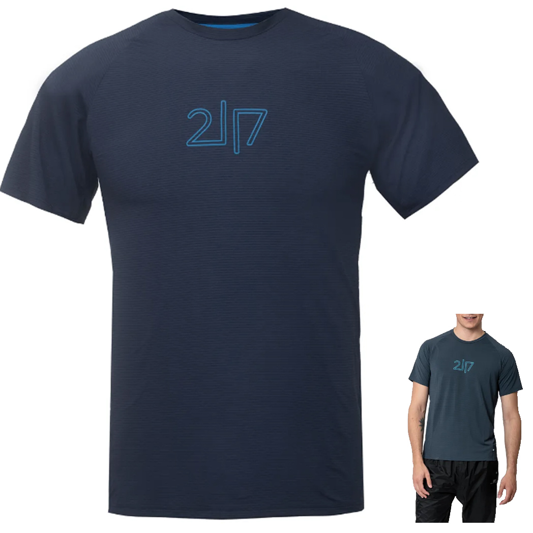 2117 of Sweden - Herren Sport Shirt T-Shirt Alken, navy