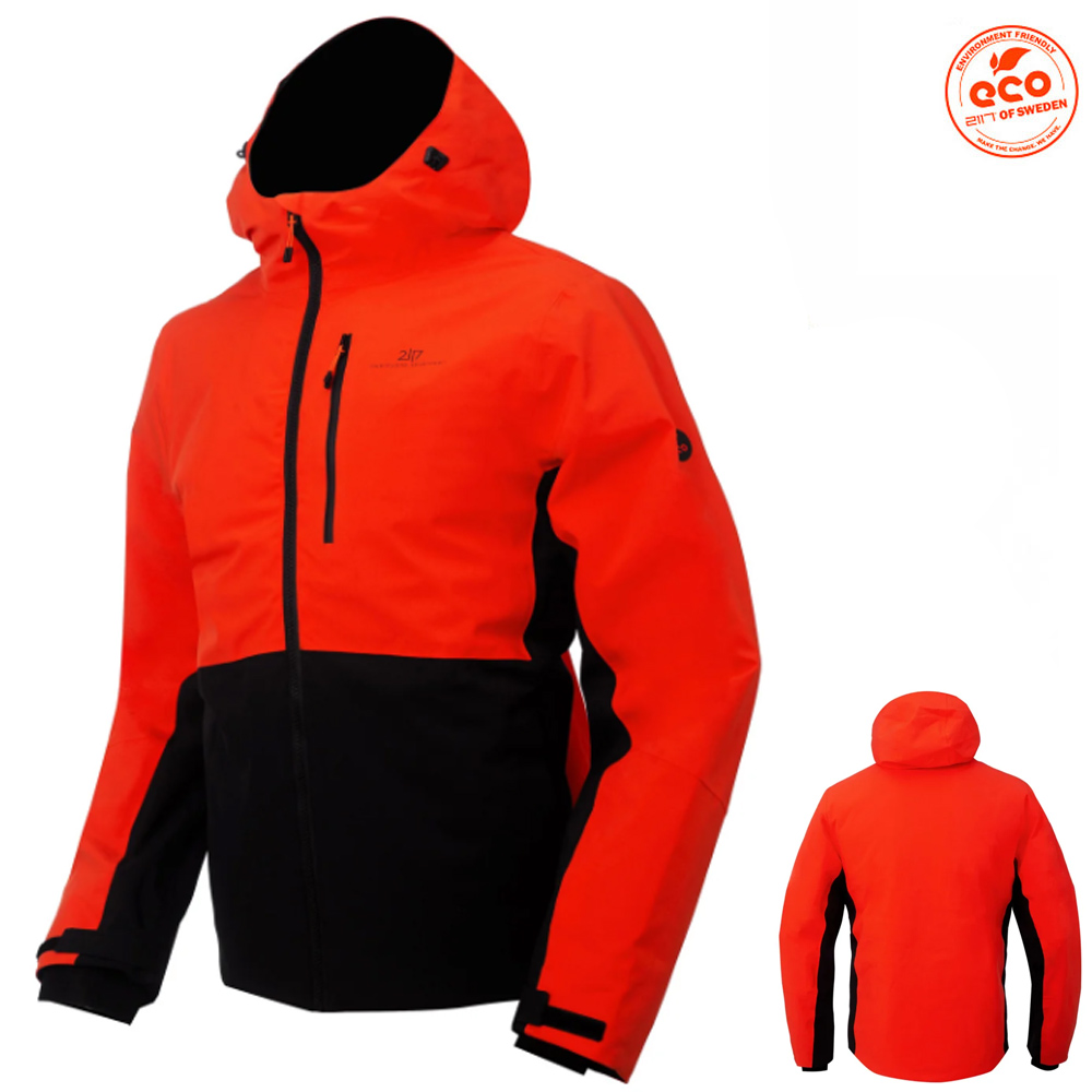 2117 of Sweden SALA Winterjacke – wasserdicht, atmungsaktiv, blk red
