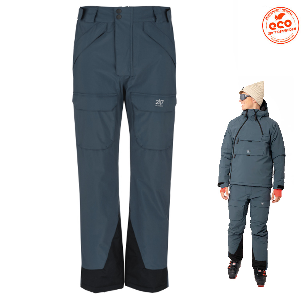 2117 of Sweden - Herren Skihose Nelkerim 15K– wasserdicht warm, petrol
