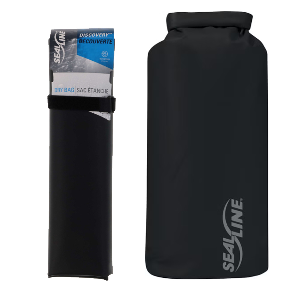 SealLine robuster Discovery Dry Bag 20 Liter, schwarz