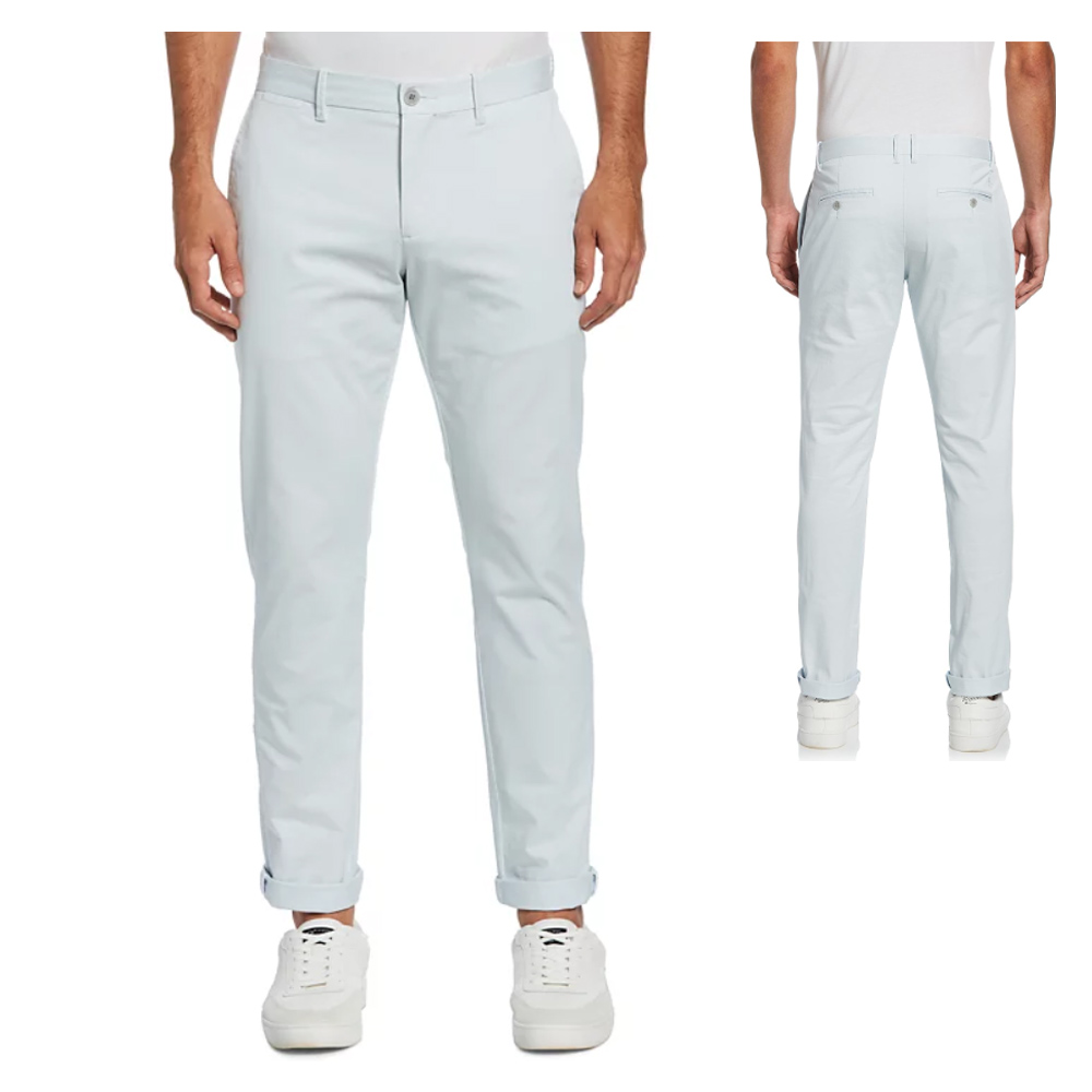 ORIGINAL PENGUIN - Herren lange Hose Chino Slim Fit, hellblau