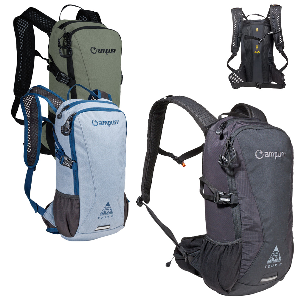 Amplifi TR8 - Fahrrad Rucksack TRIPL3 Flow System, 8L
