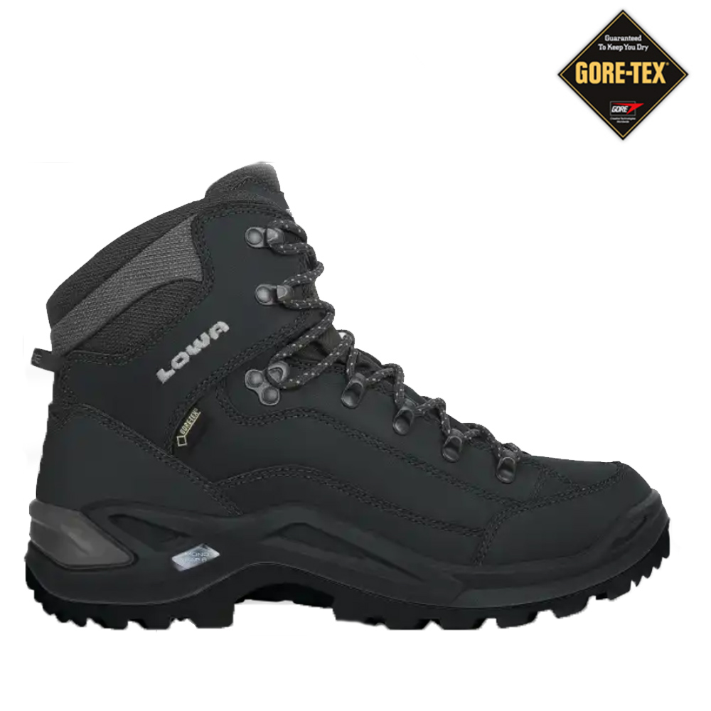 LOWA - Renegade GTX Vibram Goretex Wanderschuhe, schwarz