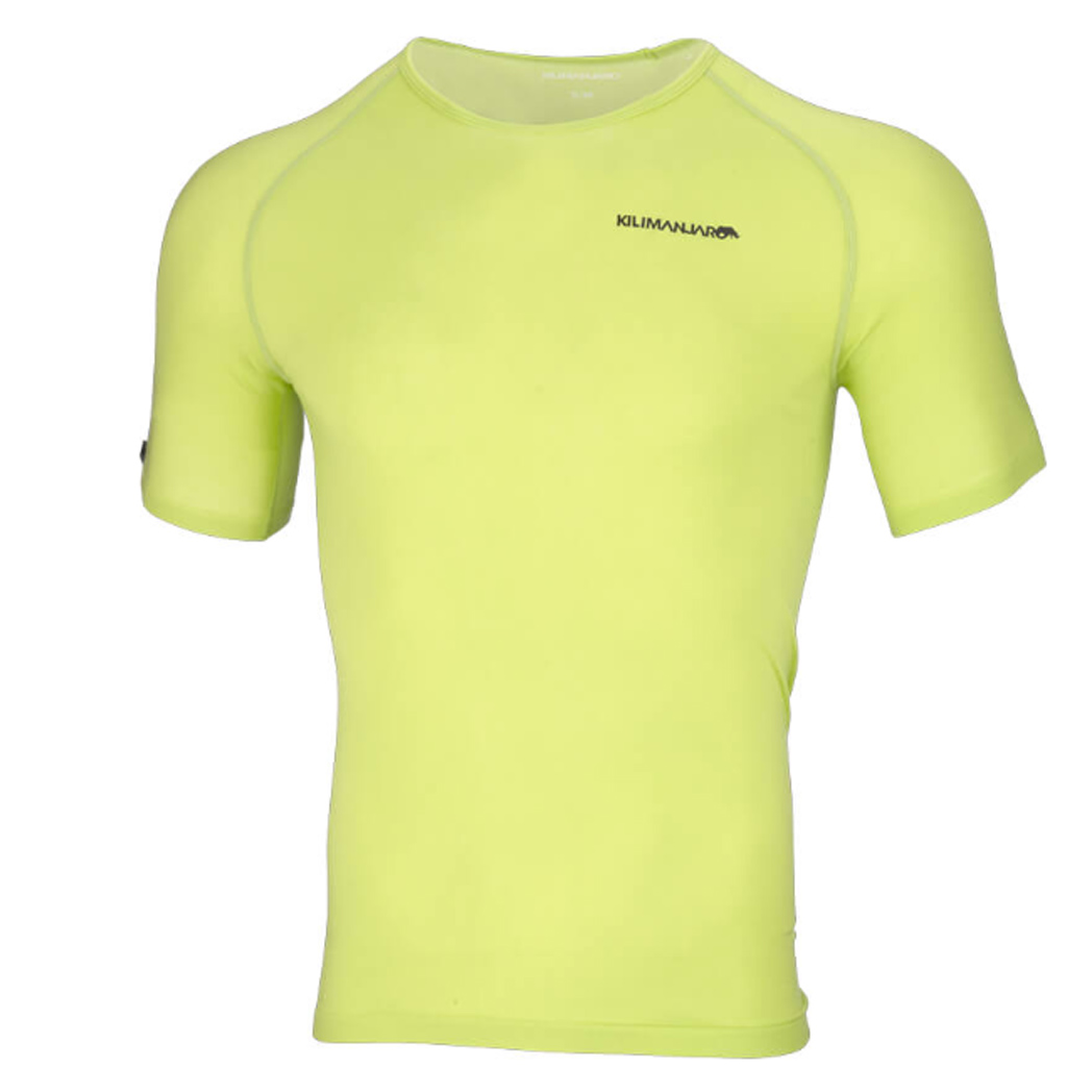 KILIMANJARO - SOLETO Herren Funktionsshirt, gelb grün