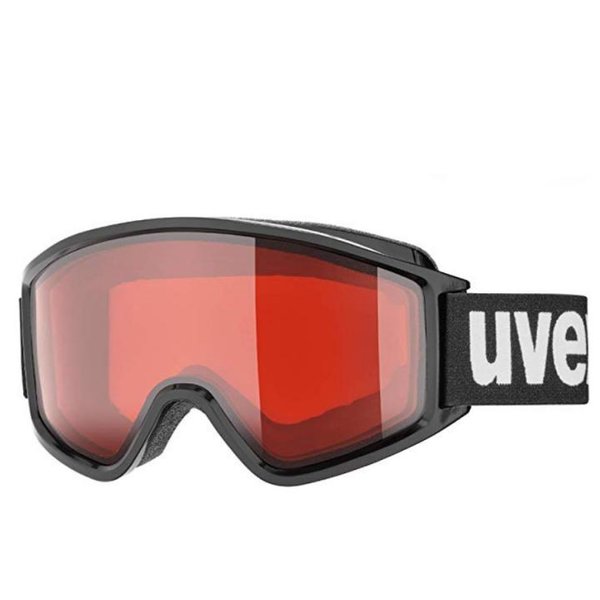 Uvex - G.Gl 3000 LGL S2 - Skibrille, Winter Brille Anti-Fog, UV Protection, schwarz