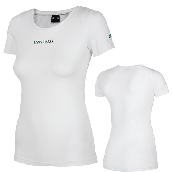 4F- Sports Weat - Damen Basic T-Shirt - weiß